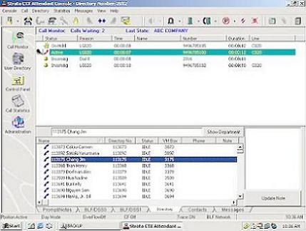 Toshiba CTX PC Attendant Console